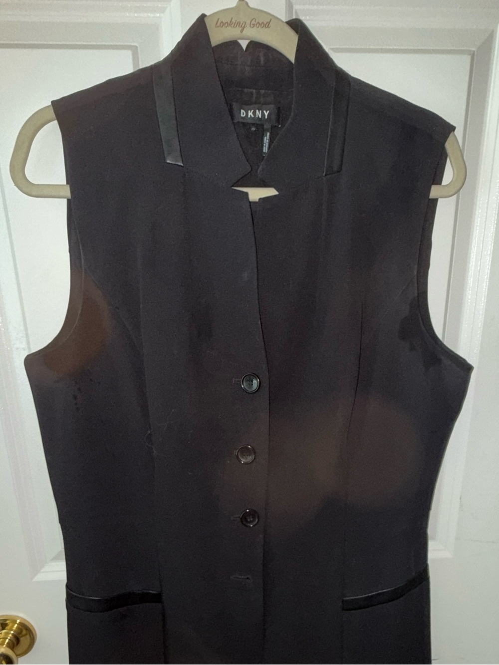 DKNY Black Women's Tailored Dress